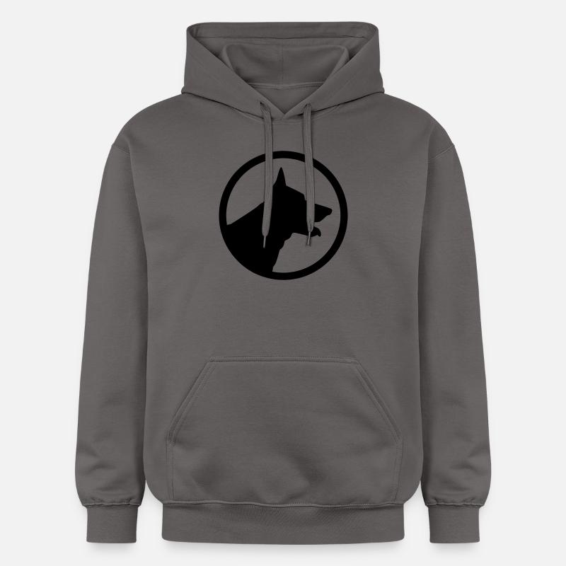 Schäferhund - Gildan Unisex Softstyle® Midweight Hoodie - Dunkelgrau
