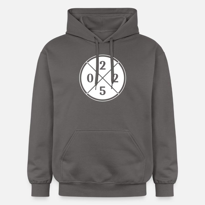 Année 2025 - Sweat à capuche Softstyle® Gildan Unisexe - gris foncé