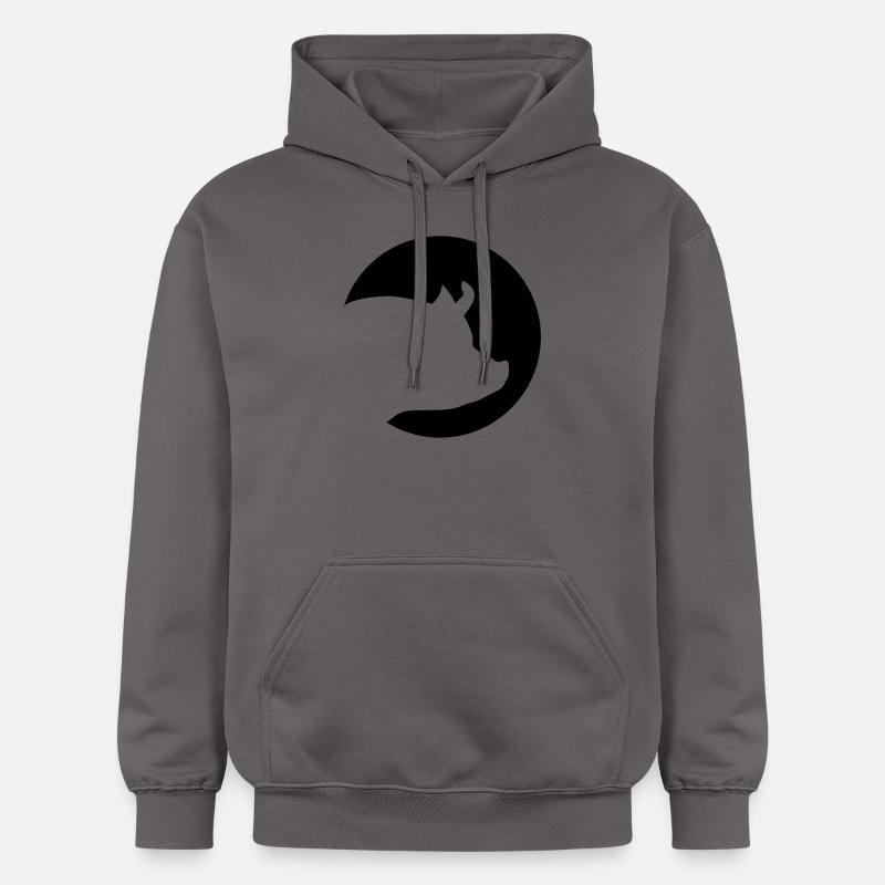 Cochon - Sweat à capuche Softstyle® Gildan Unisexe - gris foncé