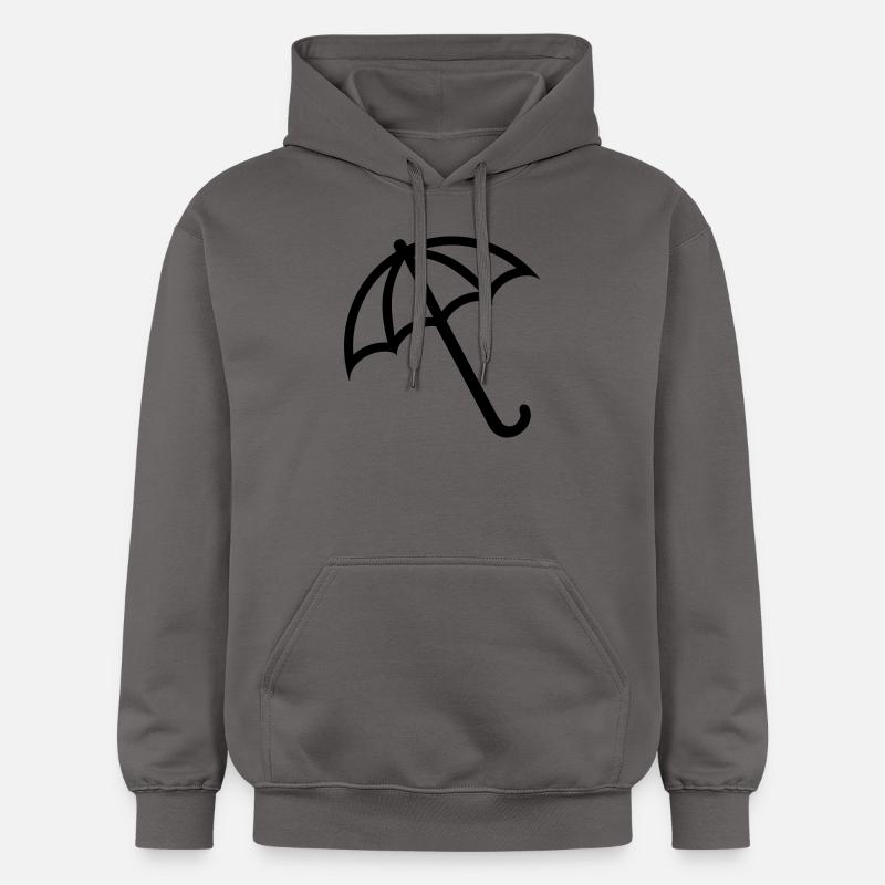 Parapluie - Sweat à capuche Softstyle® Gildan Unisexe - gris foncé