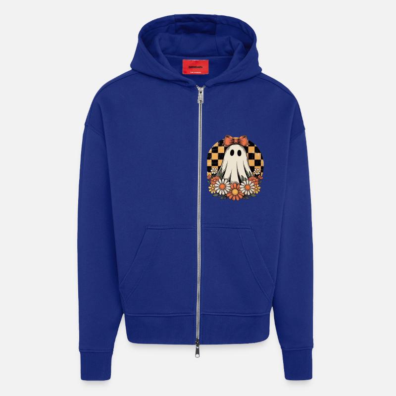 Geist Halloween - Zip Hoodie - made by SPREAD - Iconic Blue