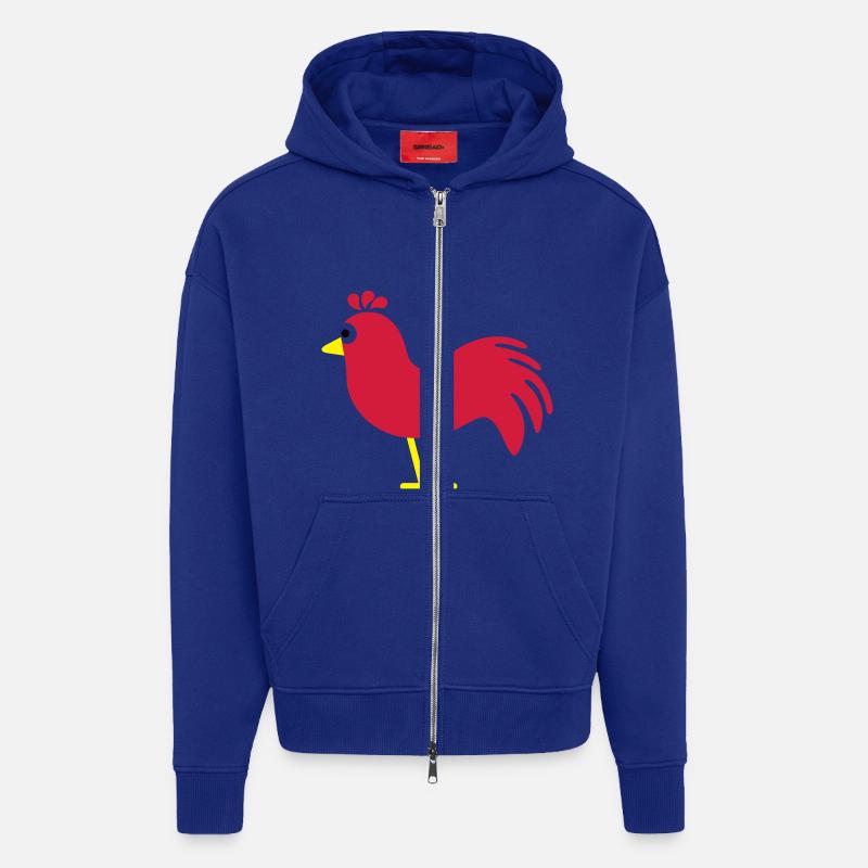 hahn - Zip Hoodie - made by SPREAD - Iconic Blue