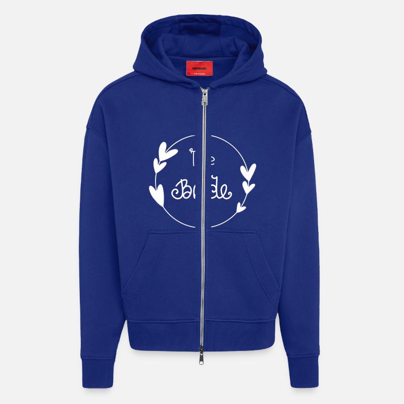 Die Braut - Zip Hoodie - made by SPREAD - Iconic Blue