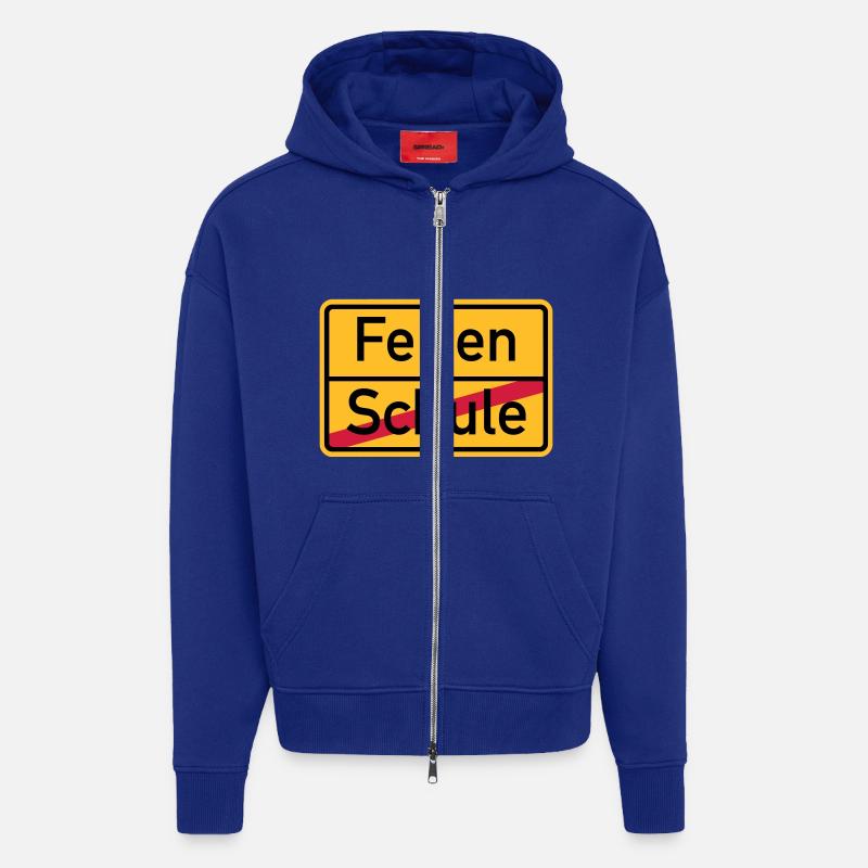 Ferien - Zip Hoodie - made by SPREAD - Iconic Blue