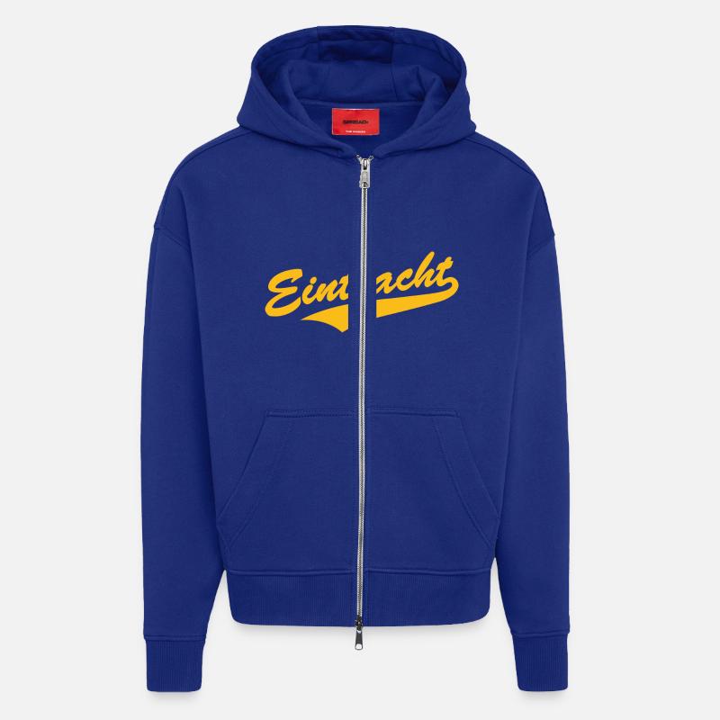 Eintracht Baseball-Style - Zip Hoodie - made by SPREAD - Iconic Blue