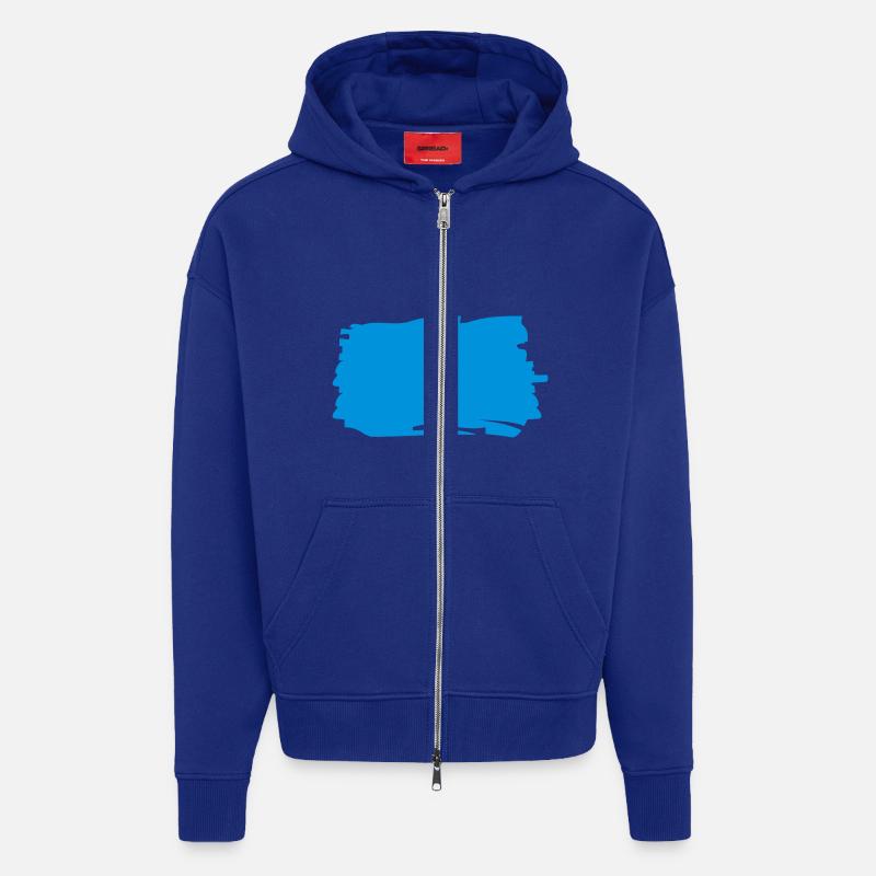 shape - Zip Hoodie - made by SPREAD - Iconic Blue