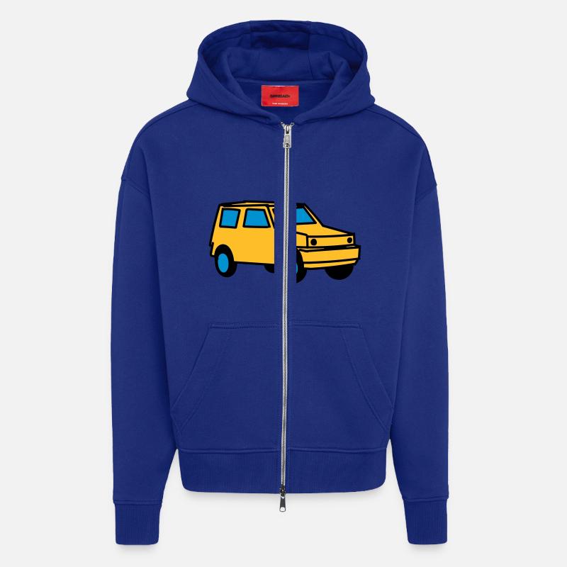 Auto - Zip Hoodie - made by SPREAD - Iconic Blue