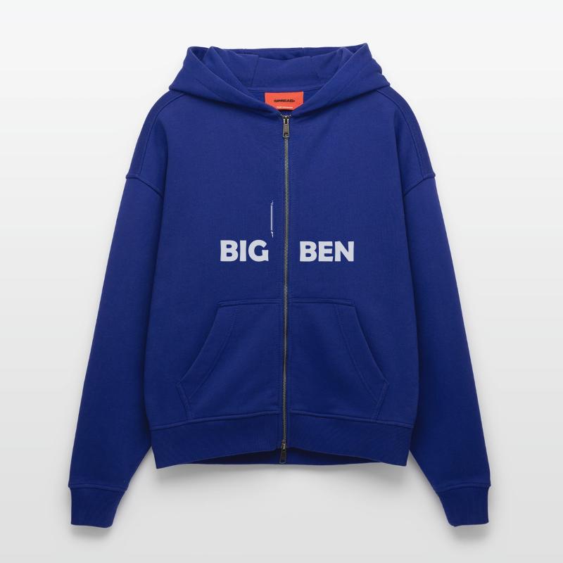 Big Ben Zip Hoodie - made by SPREAD
