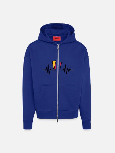 Referee - Zip Hoodie - made by SPREAD - Iconic Blue