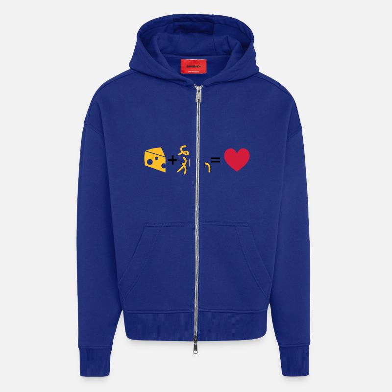 Kässpätzle - Zip Hoodie - made by SPREAD - Iconic Blue