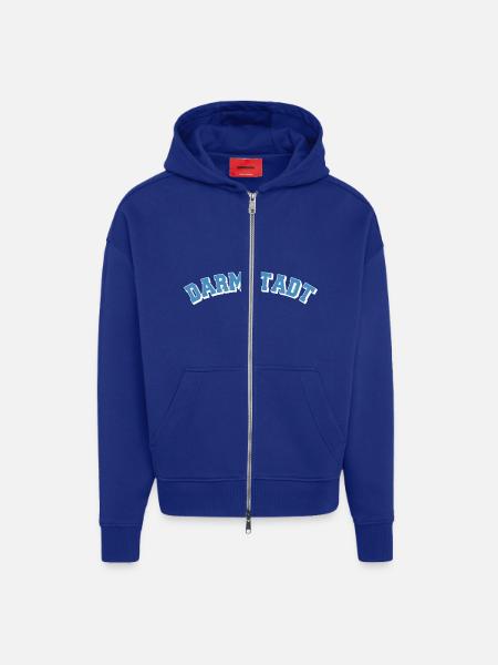 Darmstadt College - Zip Hoodie - made by SPREAD - Iconic Blue