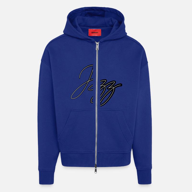 Jazz - Zip Hoodie - made by SPREAD - Iconic Blue