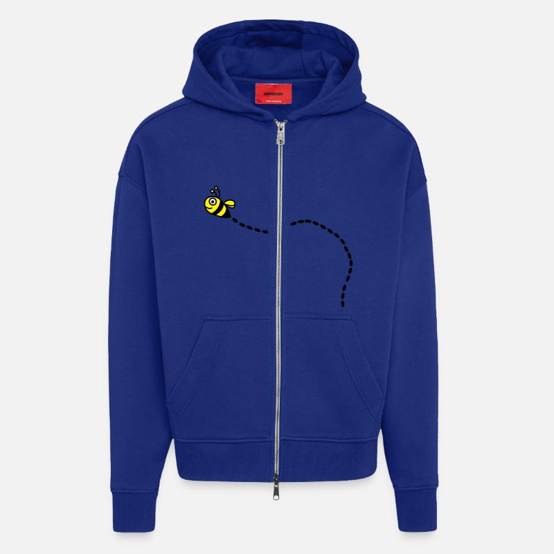biene2 - Zip Hoodie - made by SPREAD - Iconic Blue