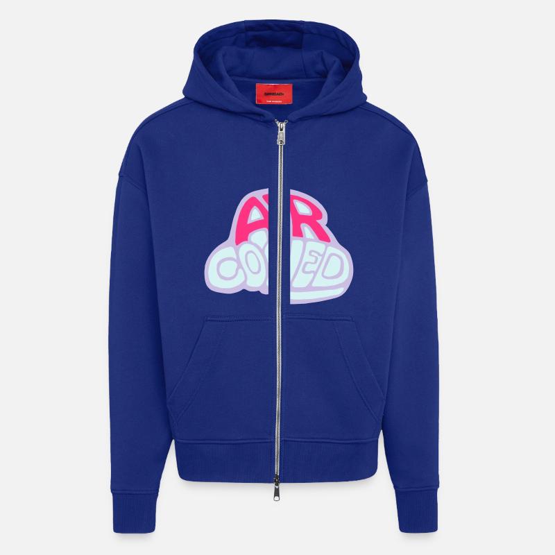 aircooled - Zip Hoodie - made by SPREAD - Iconic Blue