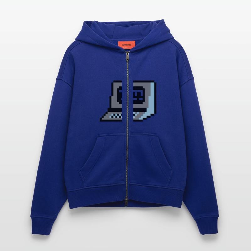 pixelComputer Zip Hoodie - made by SPREAD