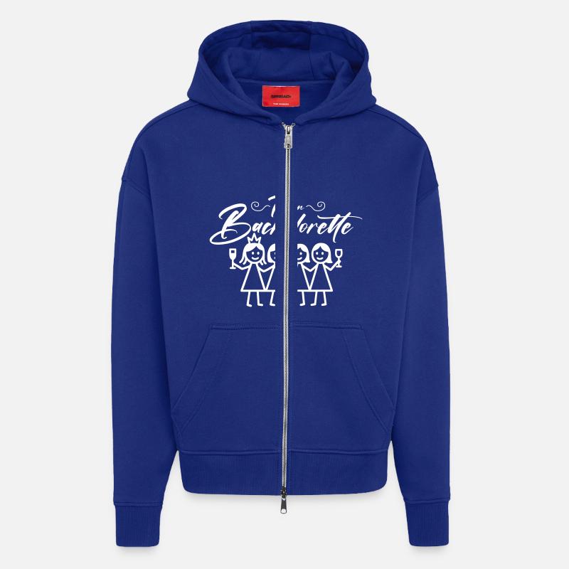 Bachelorette Team Mädels - Zip Hoodie - made by SPREAD - Iconic Blue