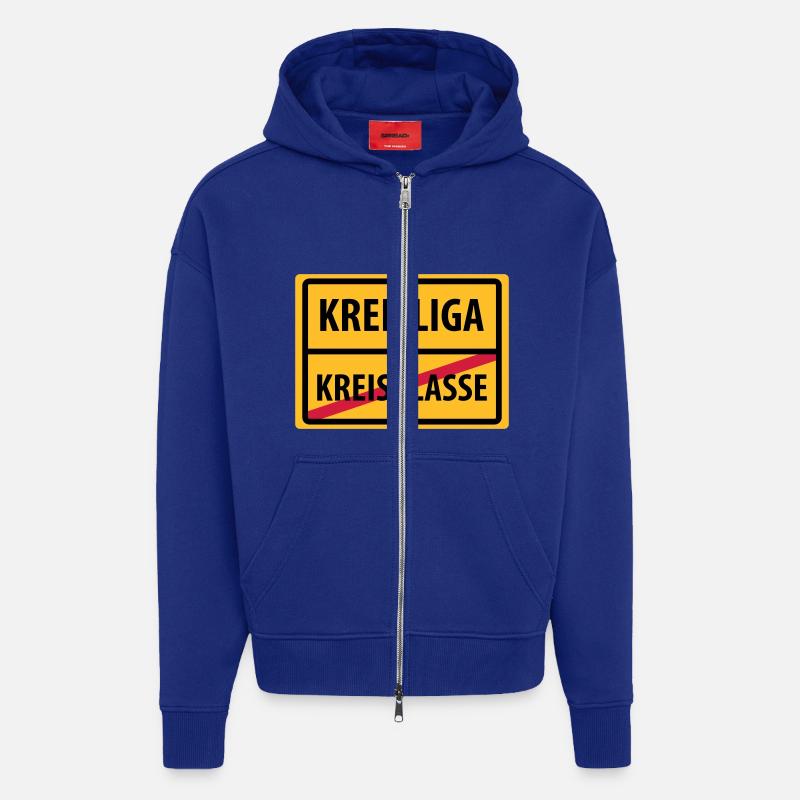 kreisliga climb circle class - Zip Hoodie - made by SPREAD - Iconic Blue