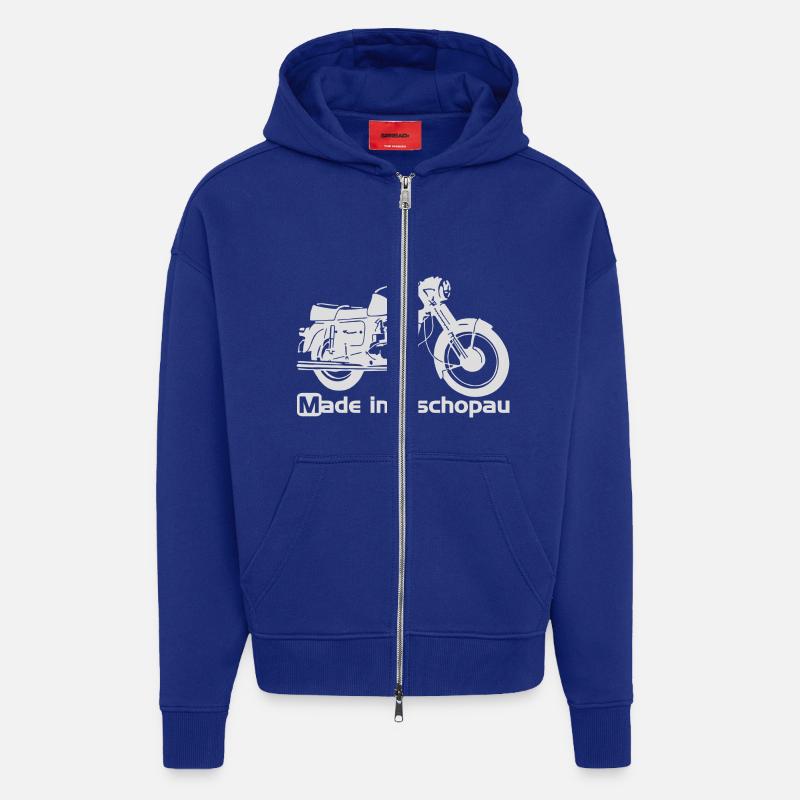 MZ ETS 250 - Zip Hoodie - made by SPREAD - Iconic Blue