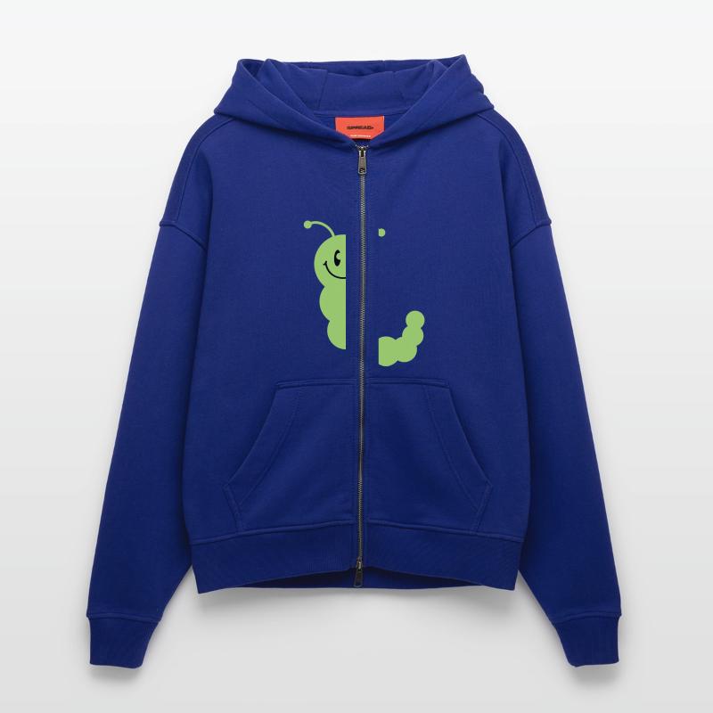 worm__c2 Zip Hoodie - made by SPREAD