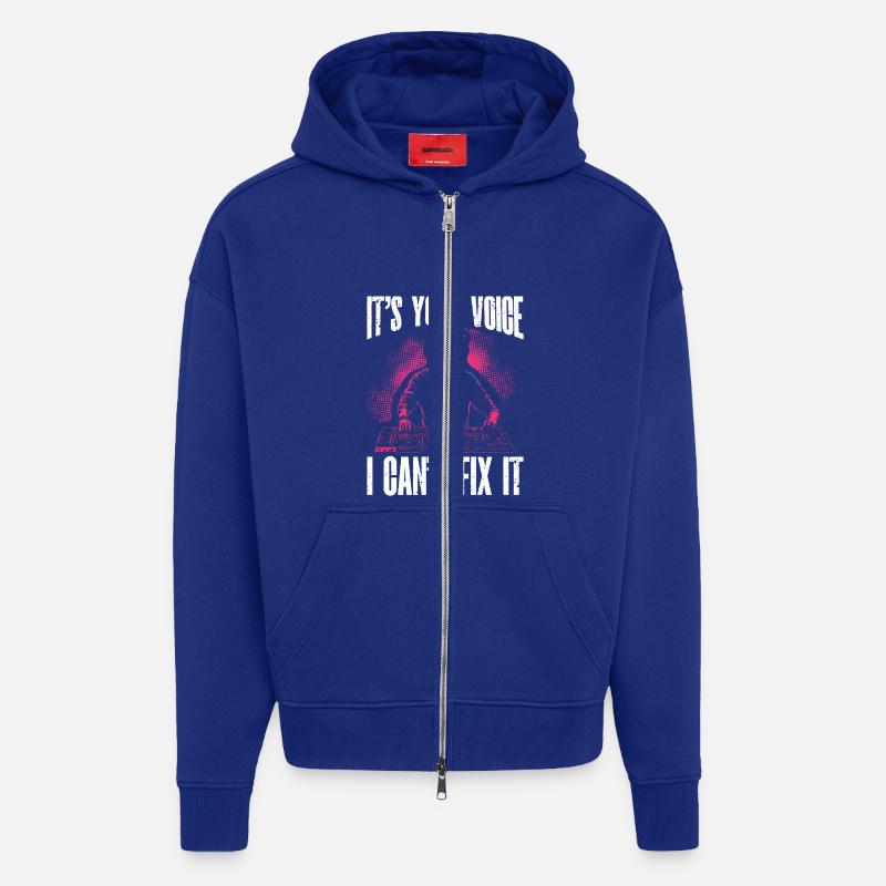 AV-Technik AV-Techniker Audiovisueller Techniker - Zip Hoodie - made by SPREAD - Iconic Blue