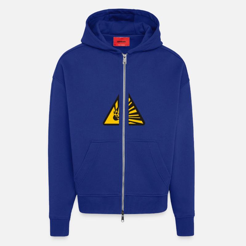 exploding - Zip Hoodie - made by SPREAD - Iconic Blue