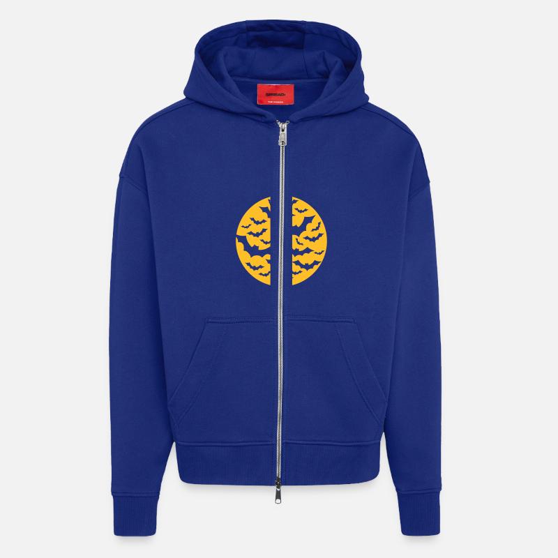 Fledermäuse - Zip Hoodie - made by SPREAD - Iconic Blue