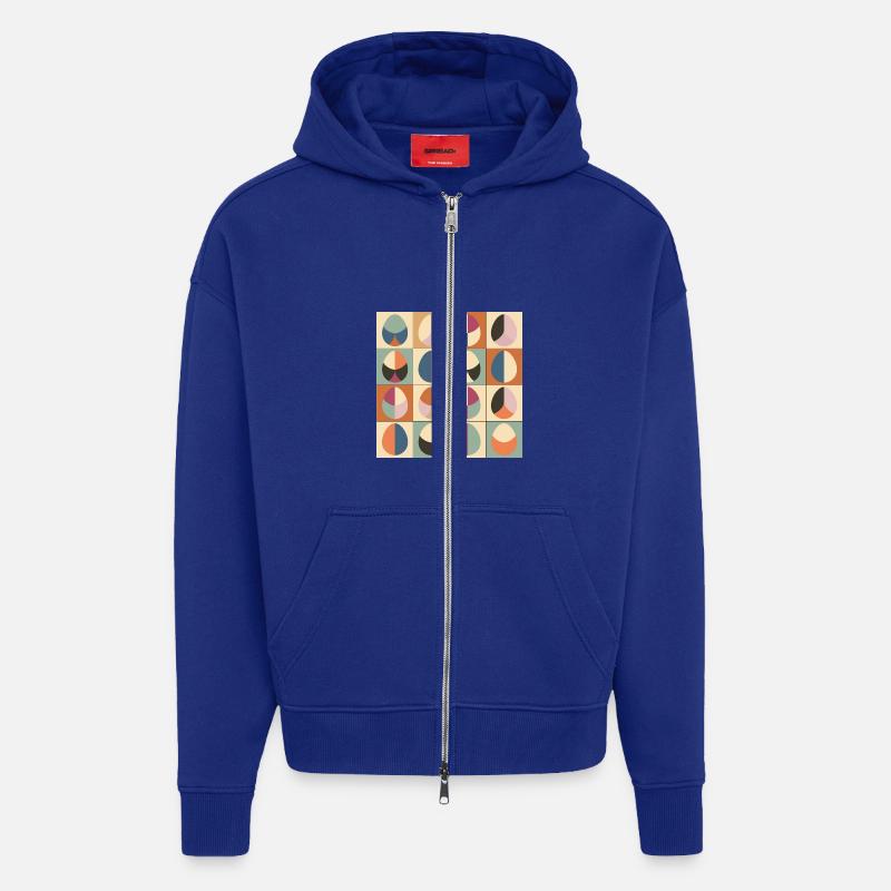 Easter Eggs Design No.01 - Zip Hoodie - made by SPREAD - Iconic Blue