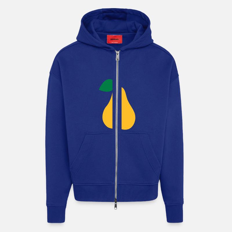 Birne - Zip Hoodie - made by SPREAD - Iconic Blue