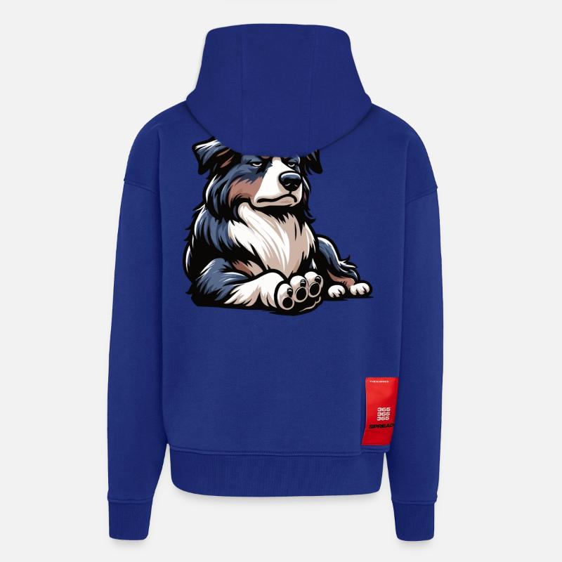 Australian Shepherd Aussie Aussiebesitzer Aussies - Zip Hoodie - made by SPREAD - Iconic Blue
