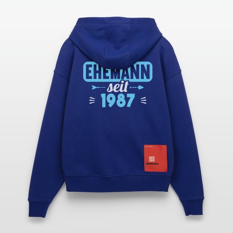 Beste Ehefrau Bester Ehemann seit 1987 Zip Hoodie - made by SPREAD