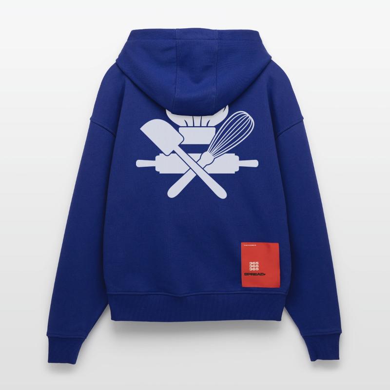 Baking & Pastry Lovers, Baking Tools & Utensils Zip Hoodie - made by SPREAD