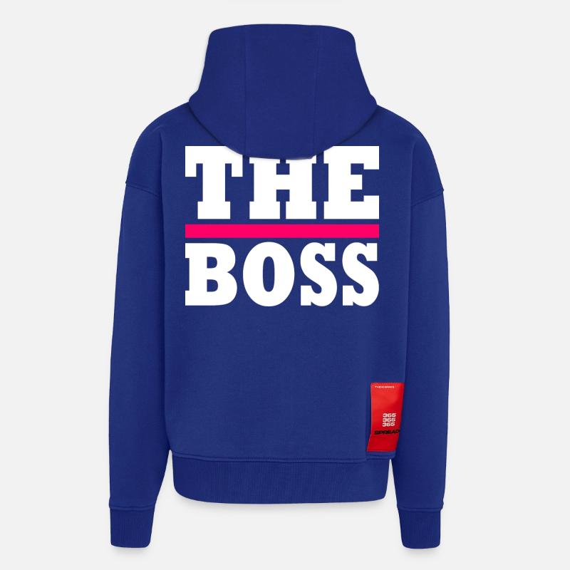 The boss - Zip Hoodie - made by SPREAD - Iconic Blue
