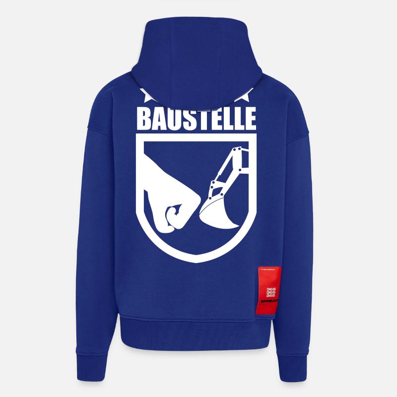 Bagger - Zip Hoodie - made by SPREAD - Iconic Blue