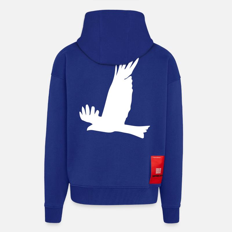 Adler - Zip Hoodie - made by SPREAD - Iconic Blue