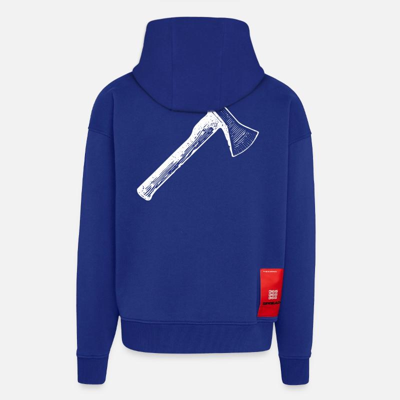 Axt - Zip Hoodie - made by SPREAD - Iconic Blue