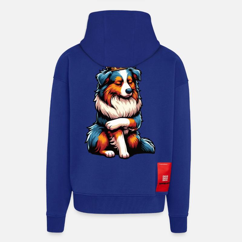 Australian Shepherd Aussie Aussiebesitzer Aussies - Zip Hoodie - made by SPREAD - Iconic Blue
