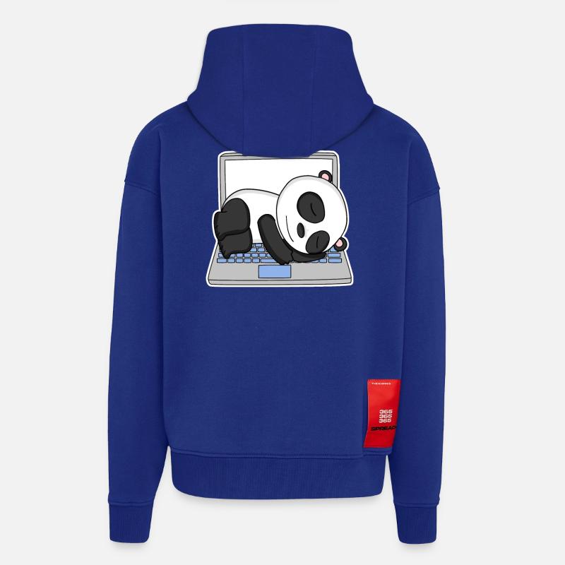 Computer Nerd Programmierer Herren Geschenk - Zip Hoodie - made by SPREAD - Iconic Blue