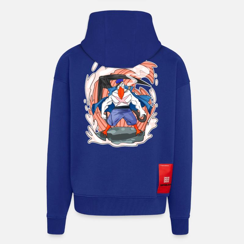 Möwe - Zip Hoodie - made by SPREAD - Iconic Blue