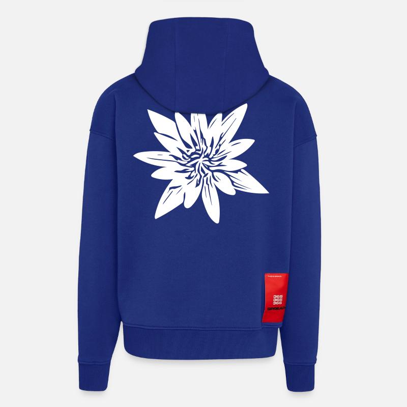 Blume - Zip Hoodie - made by SPREAD - Iconic Blue