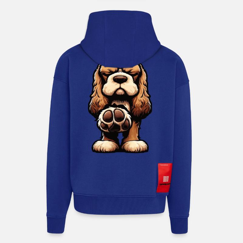 Cocker Spaniel Cockerhund Cocker Spaniel Besitzer - Zip Hoodie - made by SPREAD - Iconic Blue