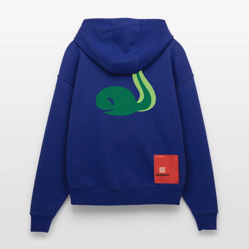 Frog tadpole Zip Hoodie - made by SPREAD