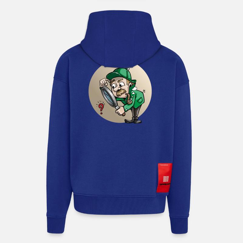Detectiv - Zip Hoodie - made by SPREAD - Iconic Blue