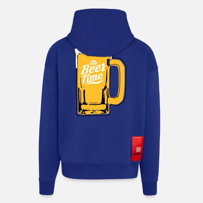 Bier Design - Zip Hoodie - made by SPREAD - Iconic Blue