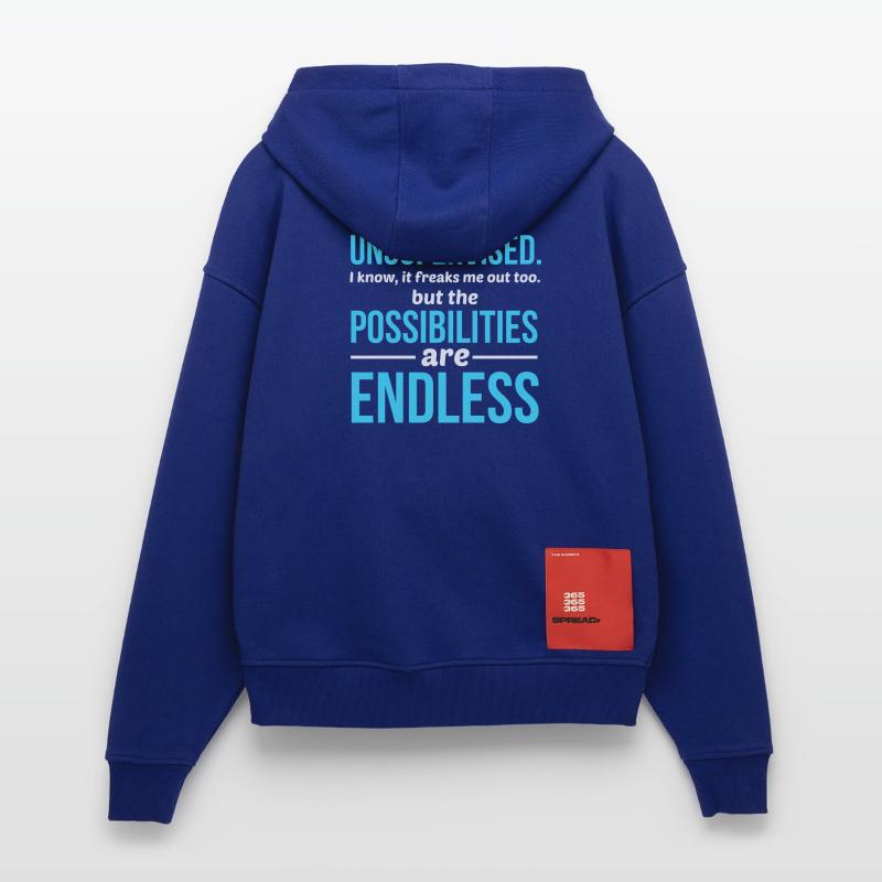 Unsupervised Zip Hoodie - made by SPREAD