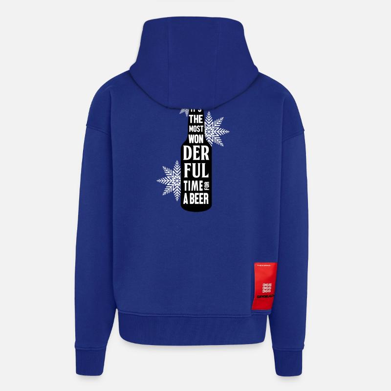 Bierzeit - Zip Hoodie - made by SPREAD - Iconic Blue