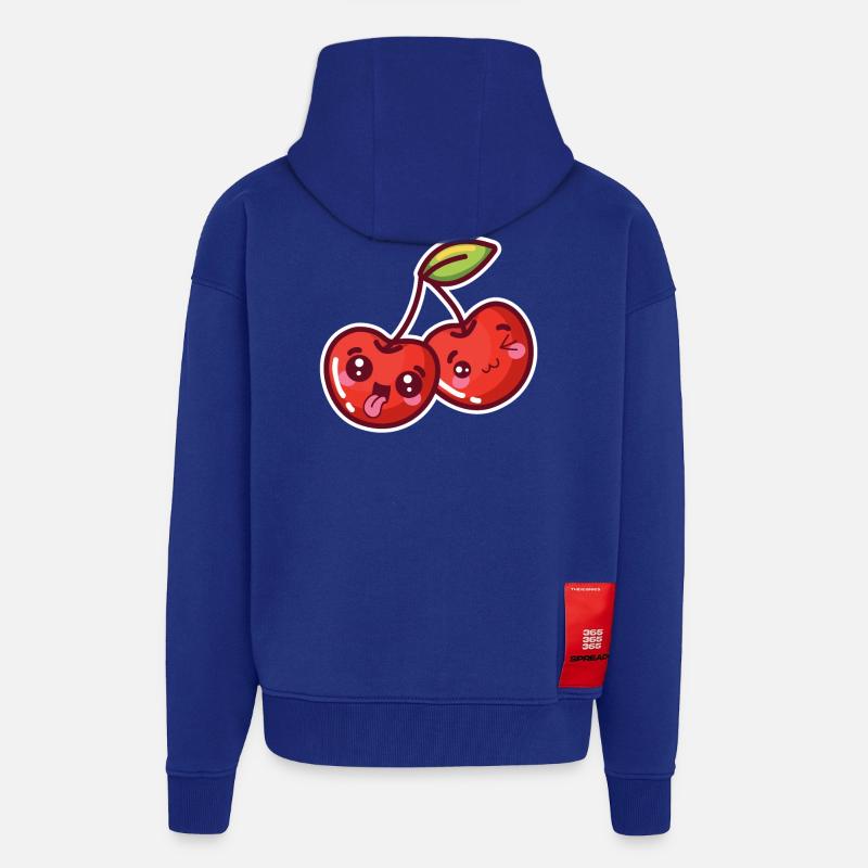 Saure Kirsche - Zip Hoodie - made by SPREAD - Iconic Blue