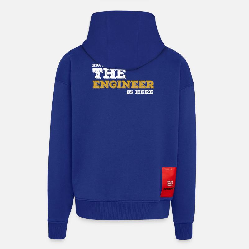 Ingenieur Engineer Techniker Geschenk Idee - Zip Hoodie - made by SPREAD - Iconic Blue