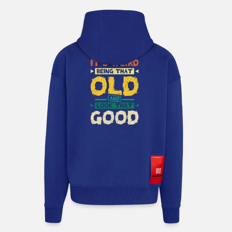 I'm that grumpy old man - Zip Hoodie - made by SPREAD - Iconic Blue
