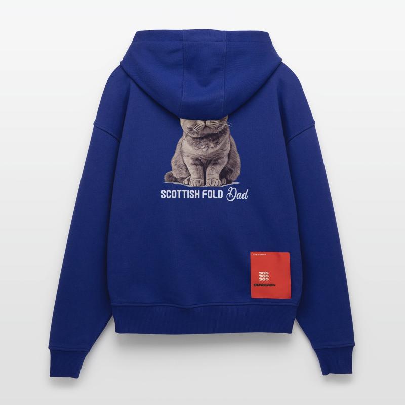 Scottish Fold Kätzchen Scottish Fold Katze Zip Hoodie - made by SPREAD