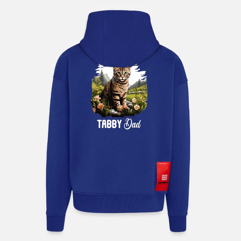 Tabby Kätzchen Tabby Katze - Zip Hoodie - made by SPREAD - Iconic Blue